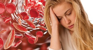 Anemia caused by the parasites